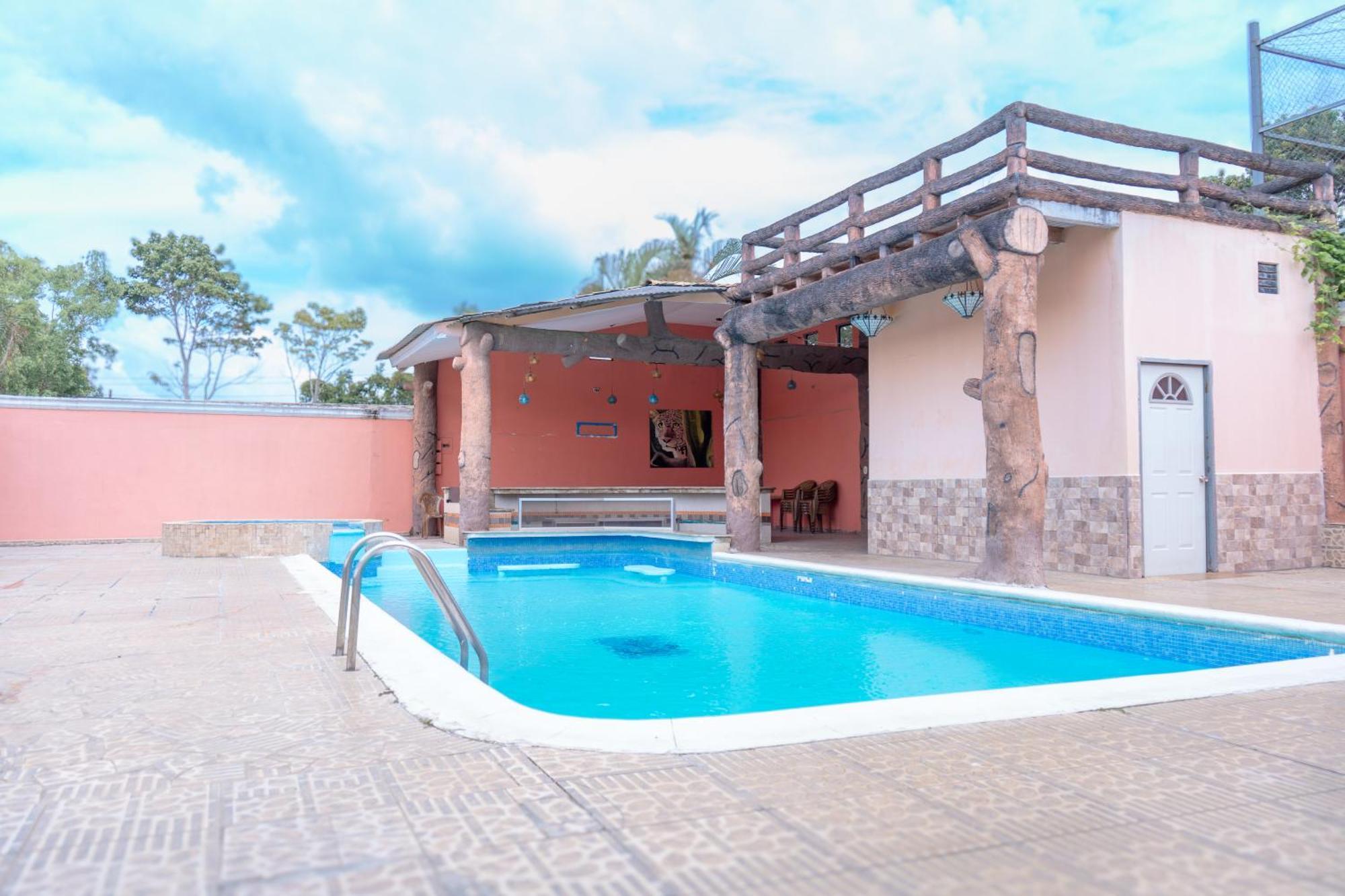 Hotel Posada Del Rey Santa Cruz de Yojoa Dış mekan fotoğraf